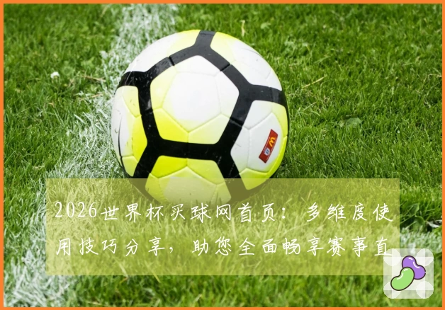 2026世界杯买球网首页：多维度使用技巧分享，助您全面畅享赛事直播